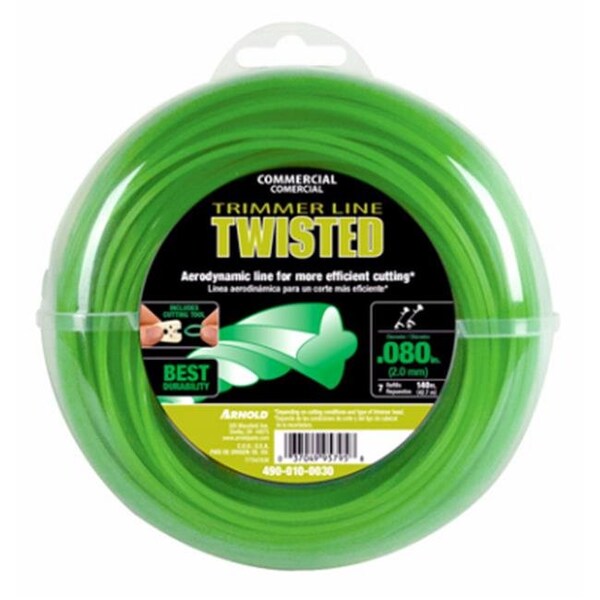 Arnold Arnold 245861 140 ft. x 0.08 in. Twisted Trimmer Line - Green 245861 - main